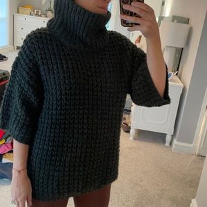 TRACY REESE funnel neck chunky sweater